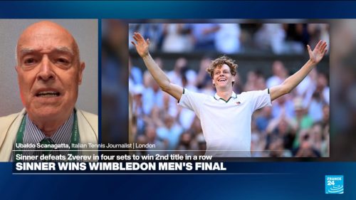 Sinner wins second straight Wimbledon title