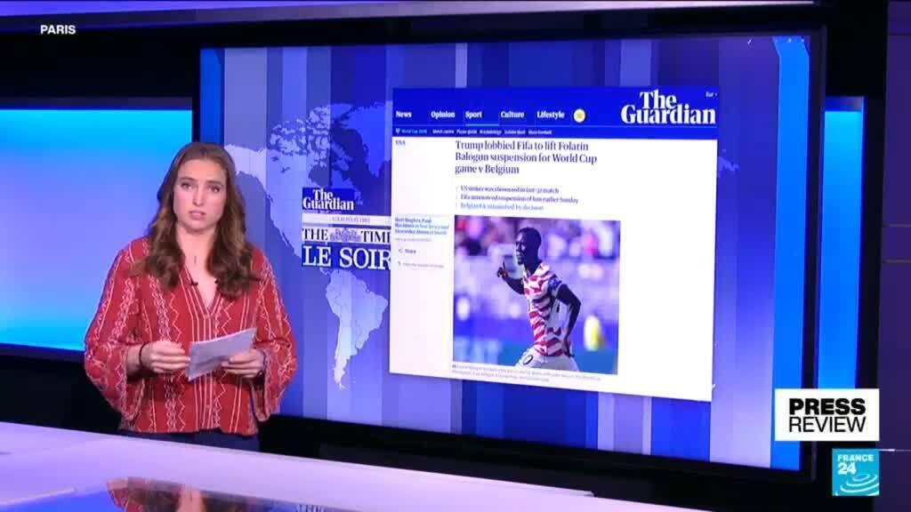 US team’s Folarin Balogun free to play after Trump lobbies FIFA to remove ban