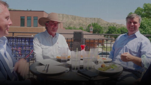 North Dakota leaders talk Trump & Teddy Roosevelt over bison burgers