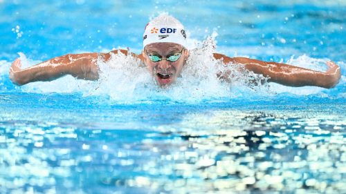 French swimmer Marchand wins 200-meter butterfly final at European Swimming Championships