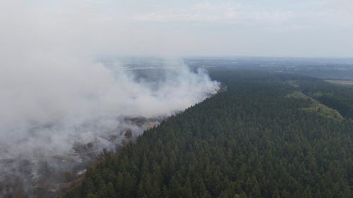 Belgium wildfire scorches 3,000 hectares as villagers evacuate, EU sends aircraft