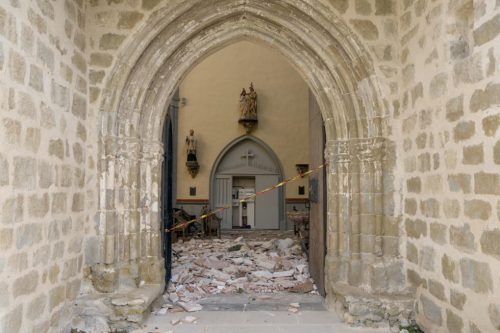 ‘Wartime situation’: tornado ravages French village