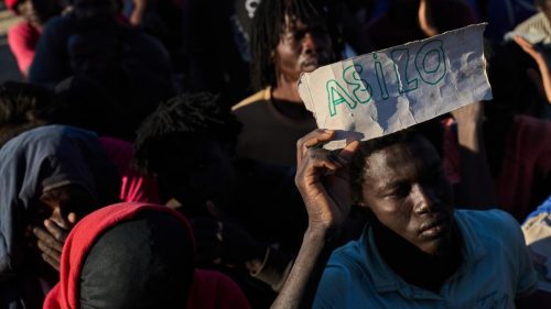 Who are the immigrants that remain in Spain’s Ceuta?