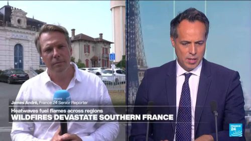 France: Major wildfire contained but uncontrolled
