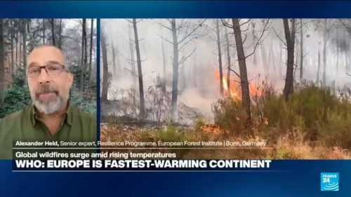 Hundreds of villagers evacuate as Belgium battles record wildfire