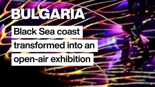 Lunar Light Festival turns Bulgaria’s Black Sea coast into open-air exhibition