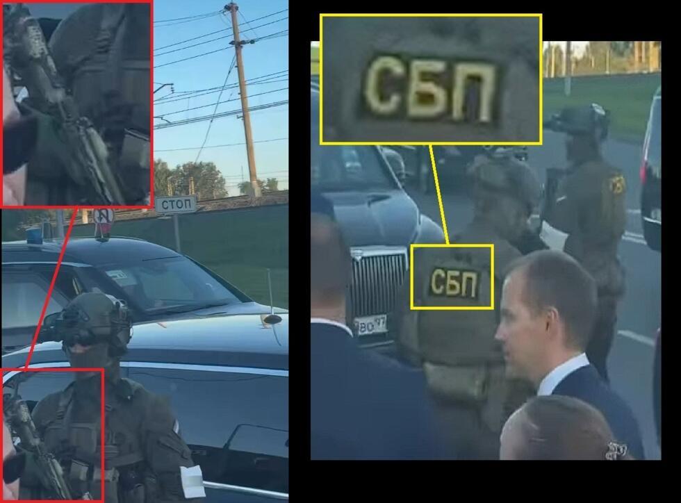 Masked members of the presidential security detail appear in this video of Russian President Vladimir Putin interacting with a crowd at a petrol station in the Siberian town of Novosibirsk, Russia, on August 11, 2026.