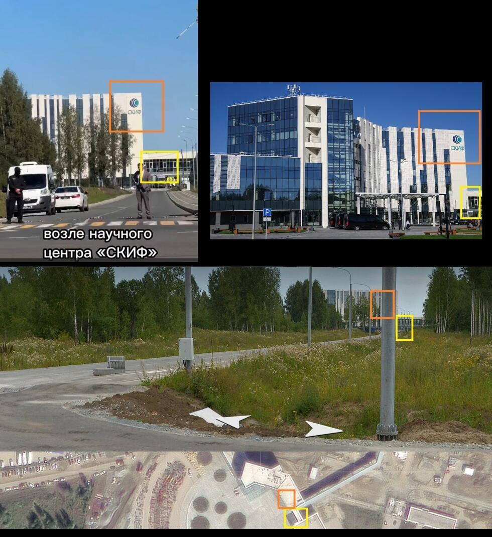 On August 11, 2026, Putin’s convoy went near the SKIF synchrotron radiation facility in Novosibirsk in Siberia in Russia (geolocation: 54.948694, 83.232300).