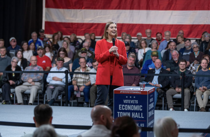 Elissa Slotkin participated in an economic town hall in Overland Park, Kansas on November 12, 2025.