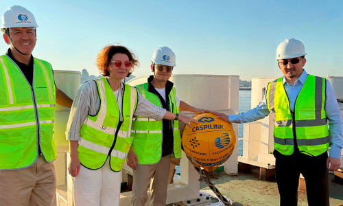 Kazakhstan completes key stage of trans-Caspian Fiber Optic Cable